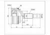 球笼 CV Joint:TO-022A