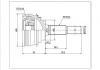 球笼 CV Joint:TO-032