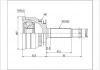 CV Joint:MI-005A(44T)-Model