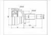 球笼 CV Joint:MI-077-Model