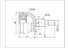 球笼 CV Joint:MI-079-Model