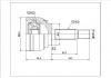 球笼 CV Joint:MI-801-Model