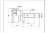 球笼 CV Joint:MI-1001-Model