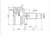 球笼 CV Joint:HO-069