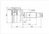 ремкомплект граната CV Joint:HO-N-001