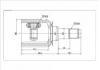 球笼 CV Joint:TO-719-Model