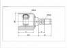 球笼 CV Joint:NI-509-Model