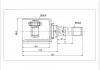 球笼 CV Joint:NI-587-Model