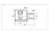 球笼 CV Joint:MI-741-Model