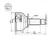 球笼 CV Joint:44305-692-671