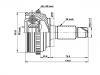 球笼 CV Joint:44014-S6D-G50