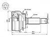 球笼 CV Joint:MR553009