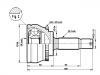 球笼 CV Joint:MR290409