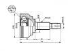 球笼 CV Joint:39101-CA000