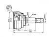 球笼 CV Joint:39100-CB300